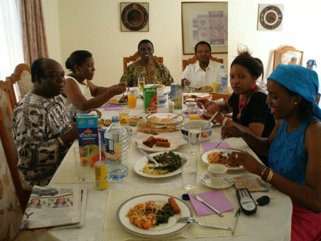 African Hospitality (photo: Njei M.T)